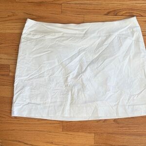 JM Collection White Skort